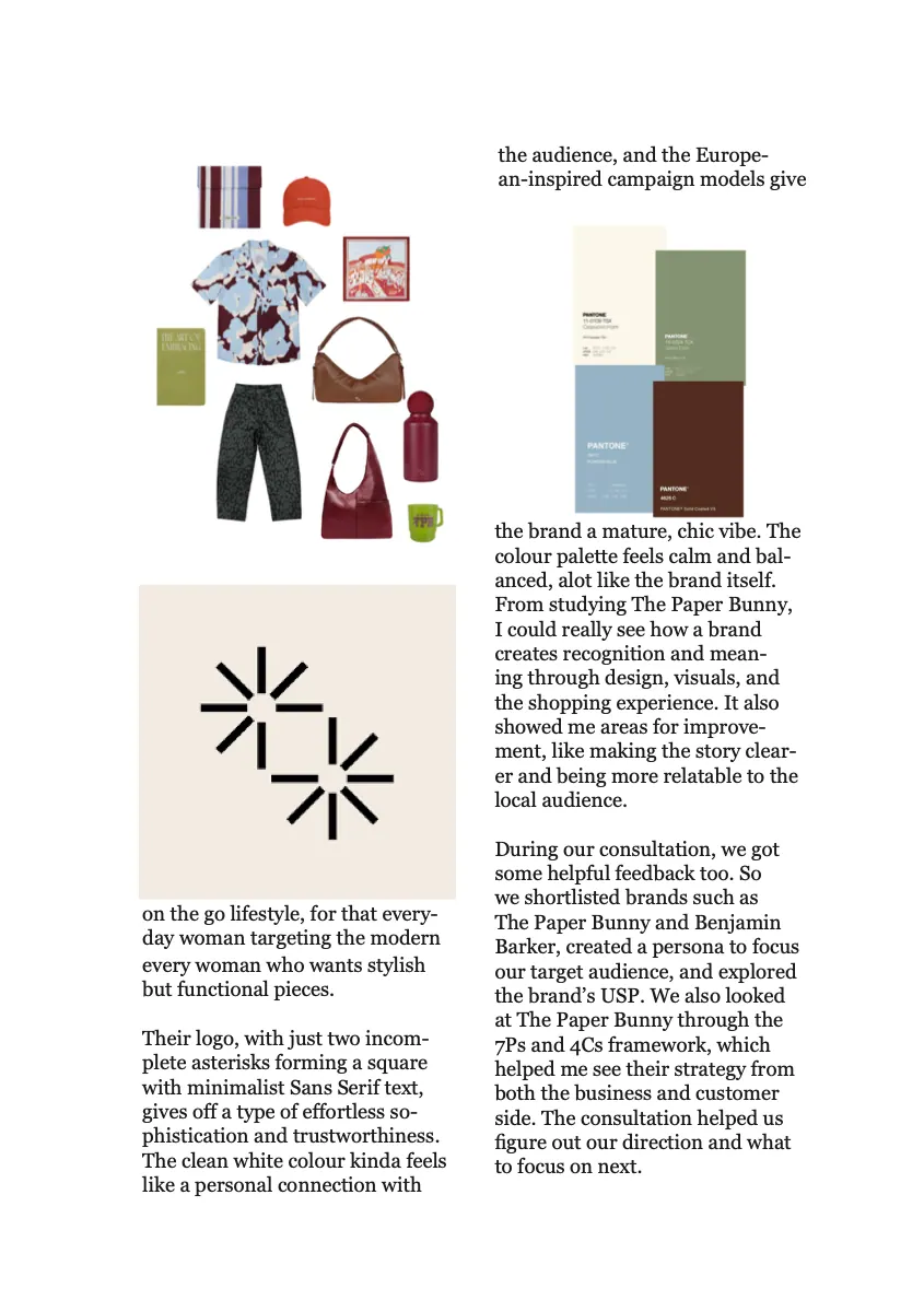Creative Process Journal, page 5