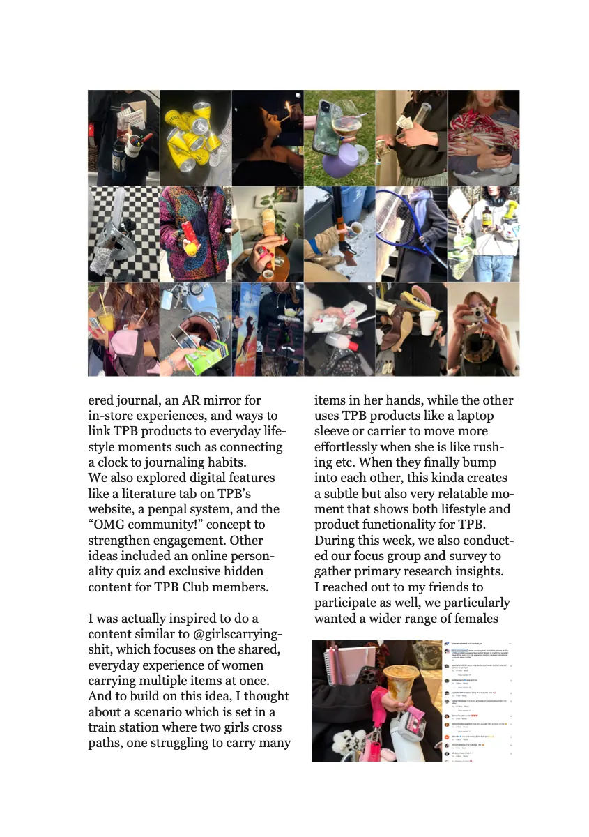 Creative Process Journal, page 19