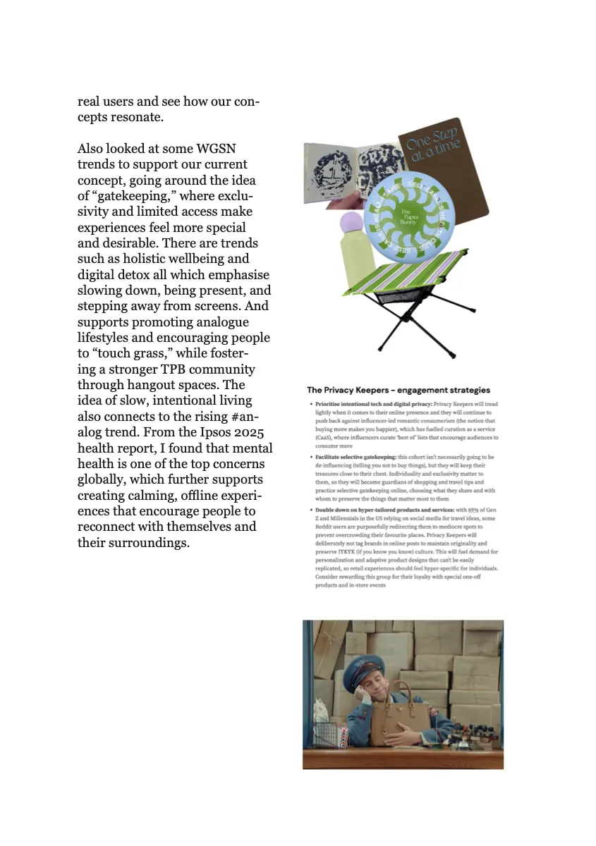 Creative Process Journal, page 26