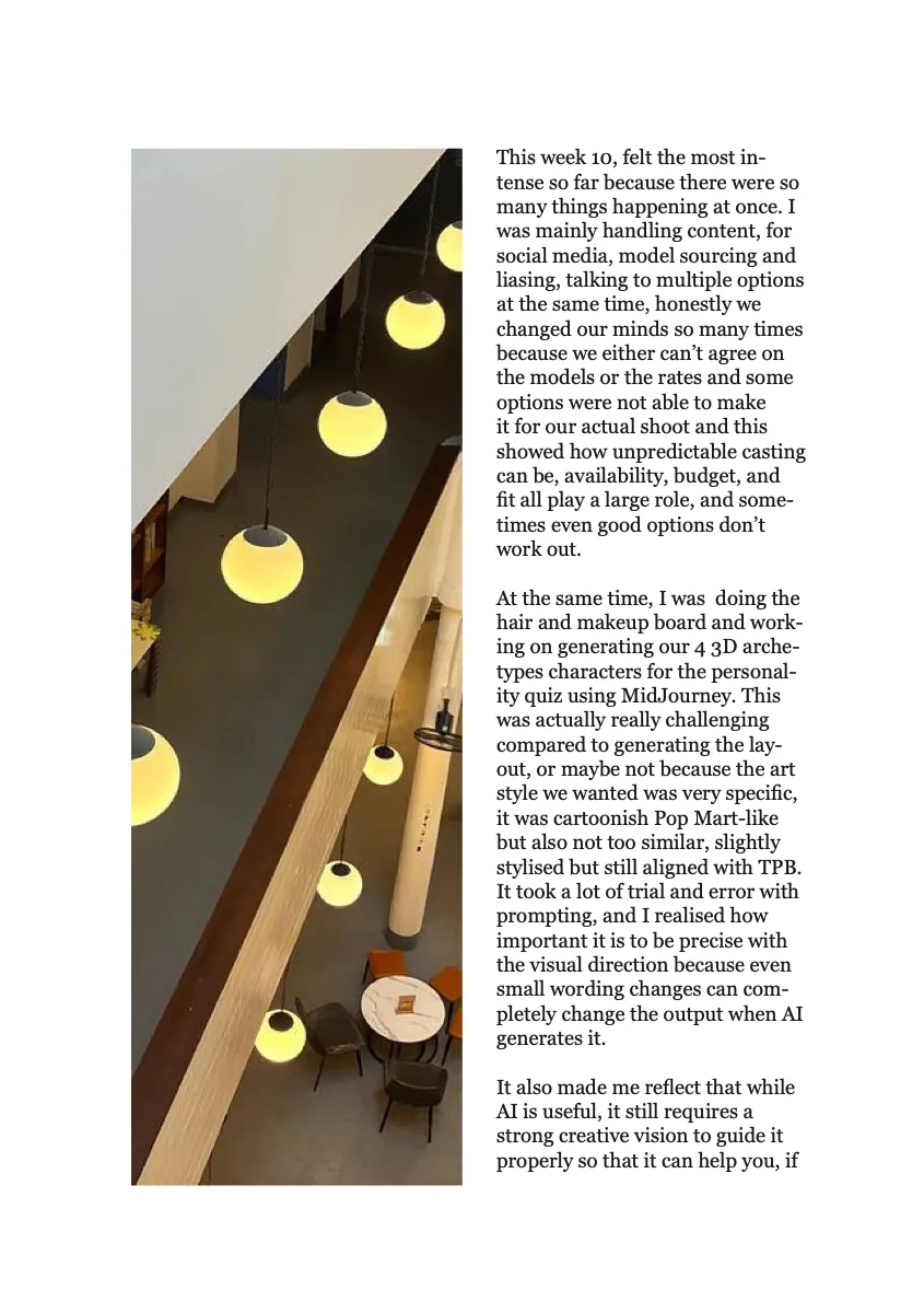 Creative Process Journal, page 87