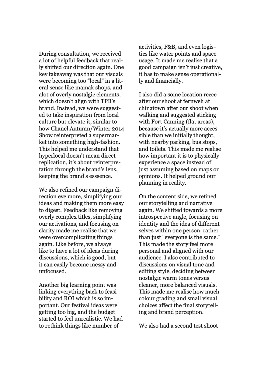Creative Process Journal, page 97